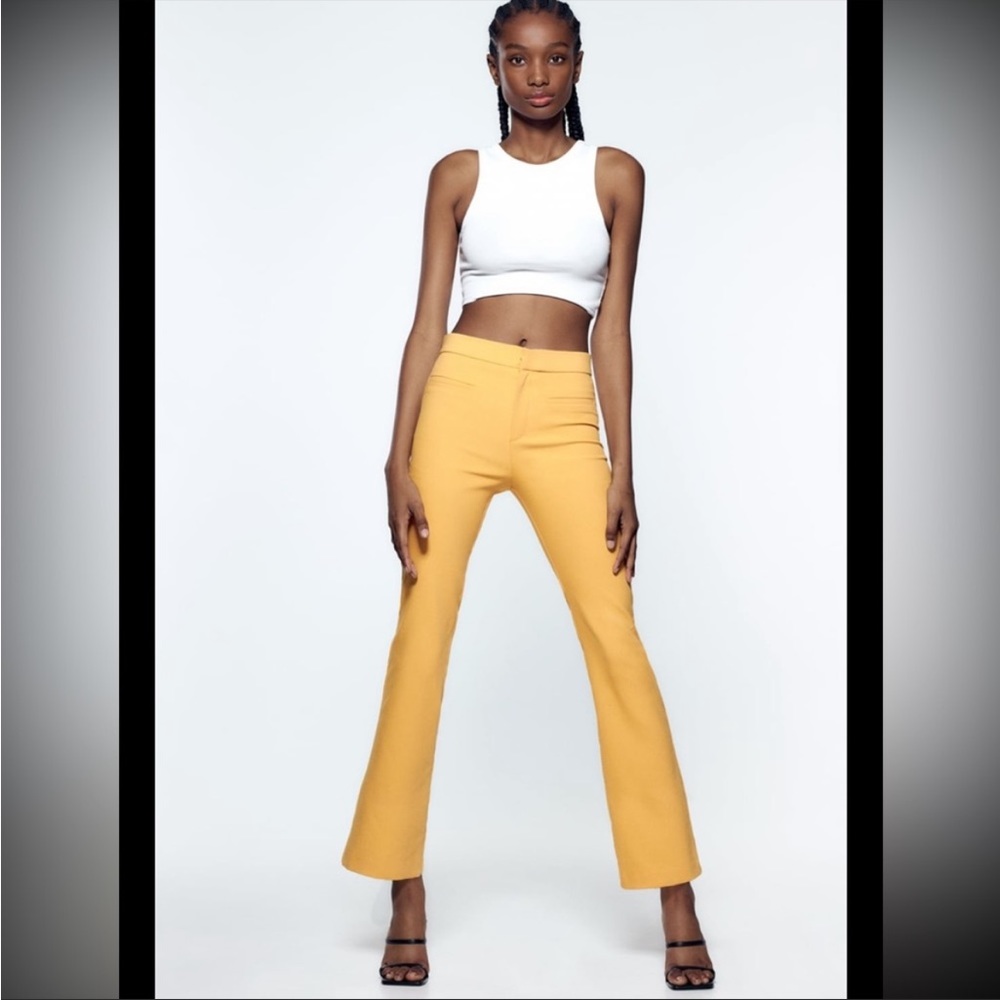 Zara Mini Flare Pants - Small